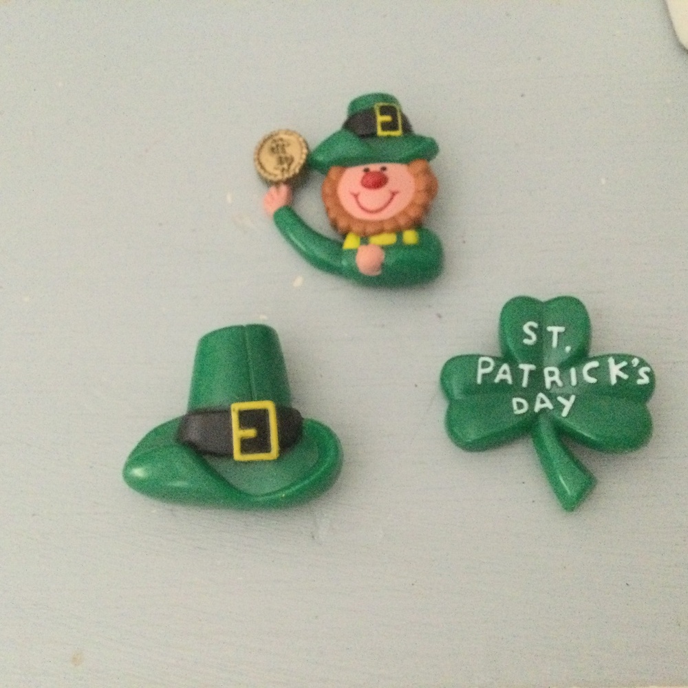 Set of Three St. Patty’s Day Pins